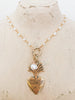 Milagro Heart & Pearl Necklace