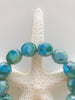 Seaside Bracelet - Glass & Baroque Pearl