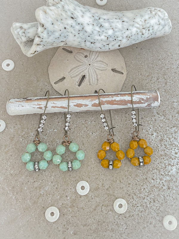 Summer Bling Drop Earrings