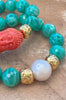 Buddha & Pearl Bracelet Set