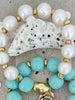 VIntage & Baroque Pearl Statement Bracelet St