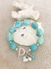 Coastal Chic Amazonite Charm Bracelet