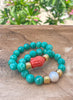 Buddha & Pearl Bracelet Set