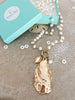 Fresh Water Pearl & Oyster Pendant Necklace