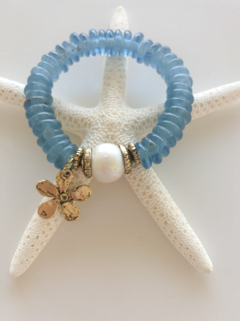 Poppy Finch Turquoise & Pearl Charm Bracelet | Nordstrom