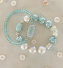 Coastal Chic Pearl Statement Bracelet Set